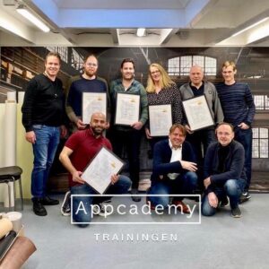 Groepsfoto Appcademy cursus, training en opleiding